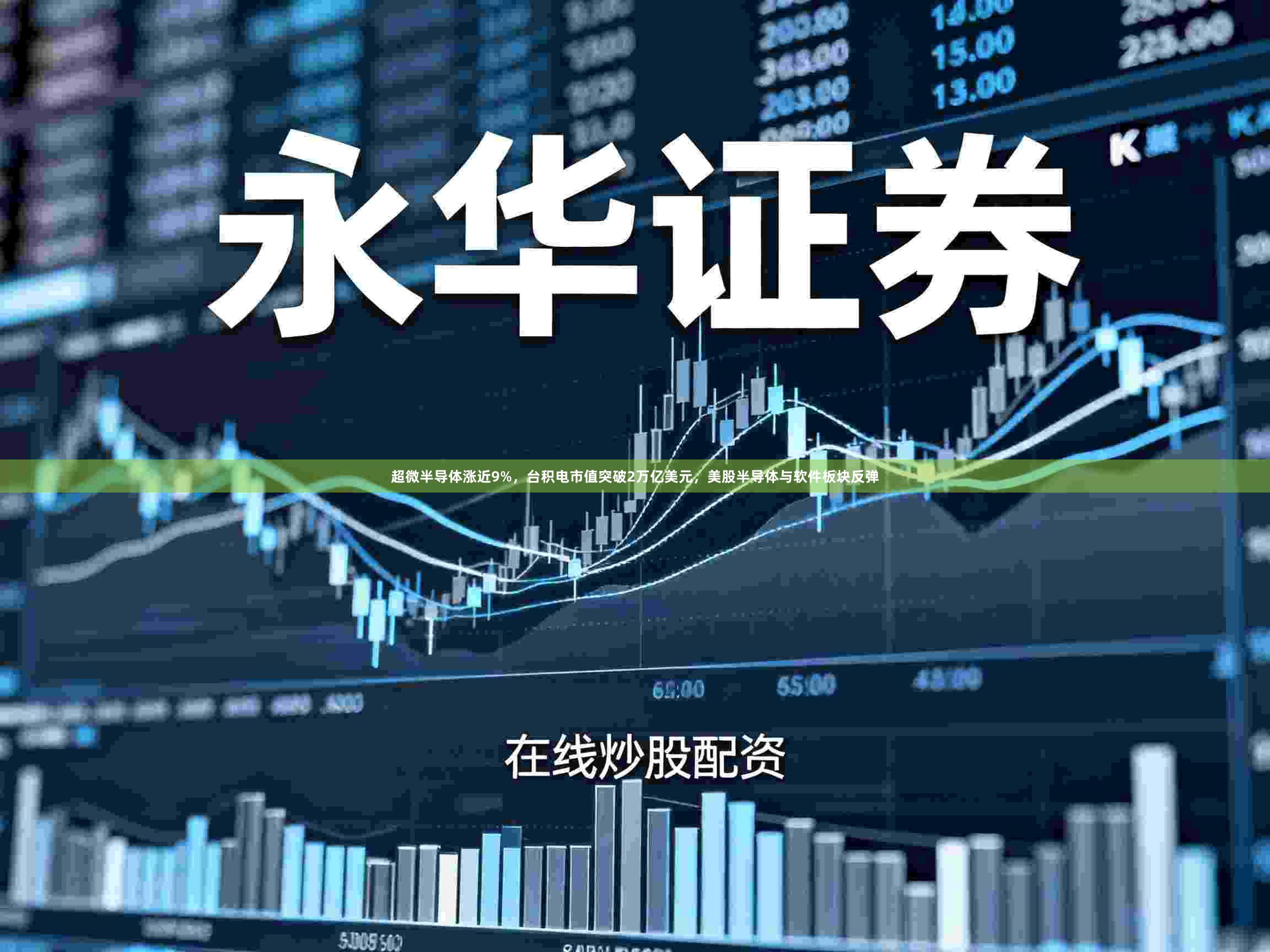 超微半导体涨近9%，台积电市值突破2万亿美元，美股半导体与软件板块反弹